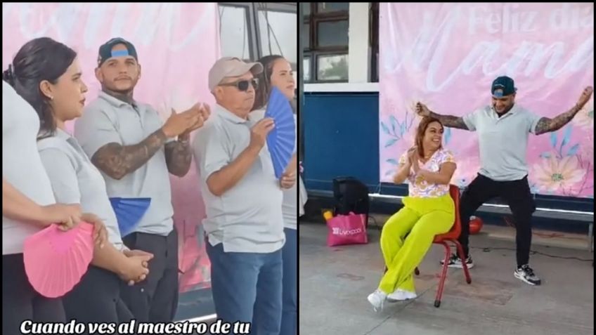 (VIDEO) "Adópteme maestro 'Miel'": Atractivo profesor de NL enloquece a las mamás de TikTok