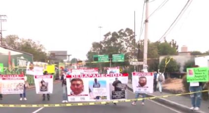 Bloqueo en Insurgentes sur y Viaducto Tlalpan genera caos; se manifiestan por desaparición