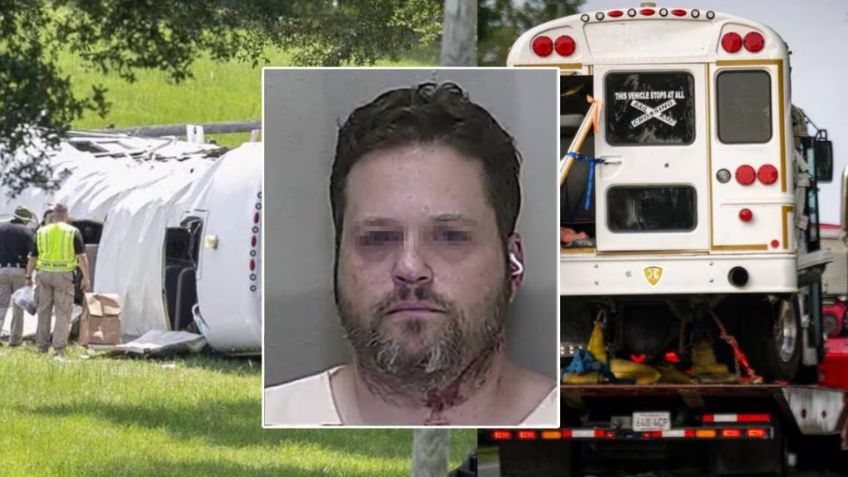 Él es Bryan Maclean, conductor drogado responsable de la muerte de 8 mexicanos en Florida