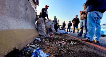 Caos en la autopista México-Puebla por doble accidente: dos motociclistas murieron