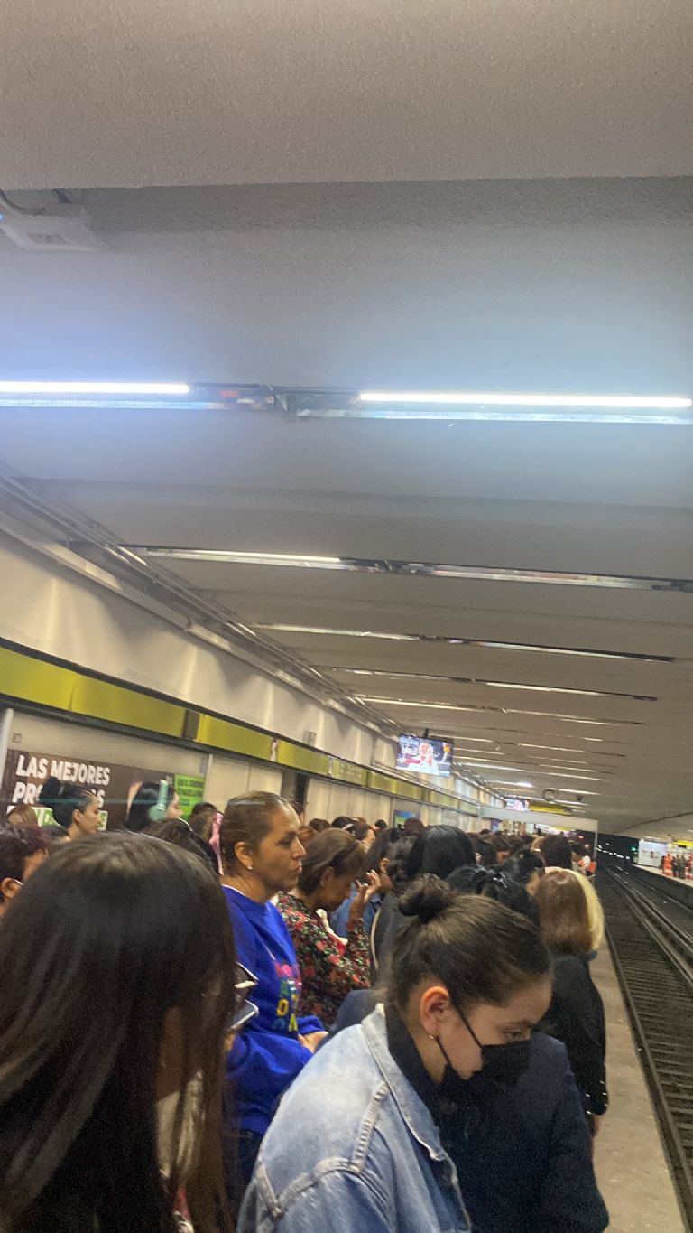 Caos en la Línea 3 del Metro