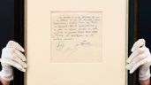 Foto ilustrativa de la nota titulada La servilleta de Messi que selló su fichaje con el Club Barcelona se vende por casi 1mdd