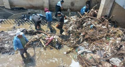 Tras desastre por inundaciones en Ecatepec, concluyen labores de limpieza