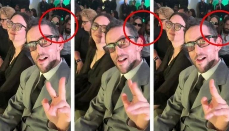 Belinda y Gonzalo Hevia Baillères estaban sentados detrás de Luis Gerardo Méndez