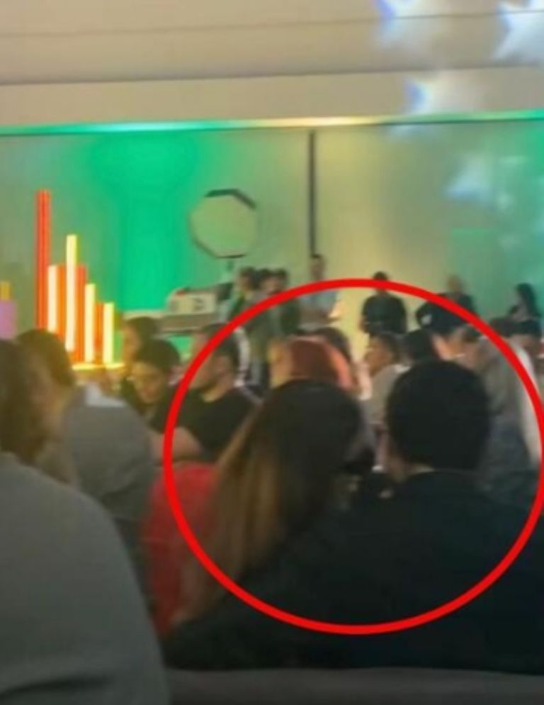Belinda y Gonzalo en un evento en la Ciudad de México