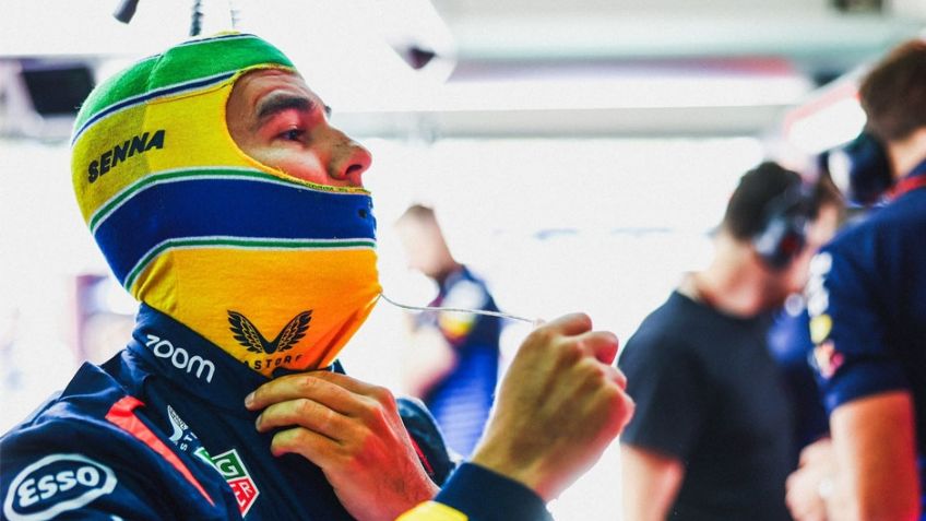 Le sale lo mexicano: 'Checo’ Pérez se la 'mienta' a Leclerc en prácticas del GP Emilia-Romagna