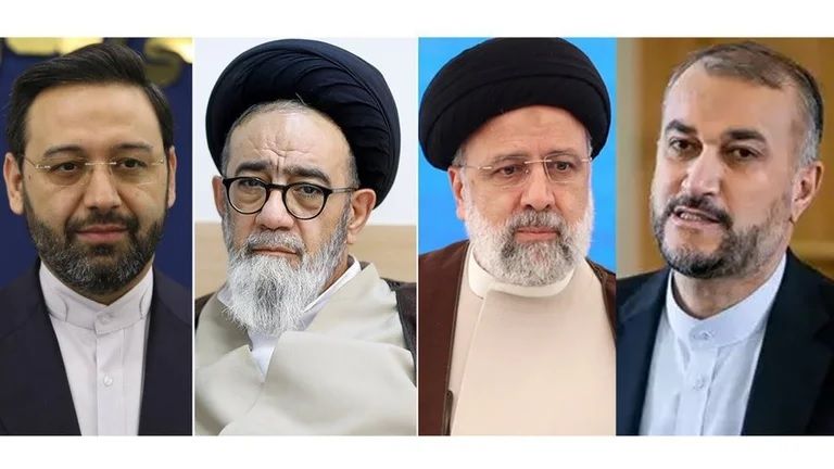 Desaparición del helicóptero del presidente Ebrahim Raisi: ¿Quiénes son los altos funcionarios que lo acompañaban?
