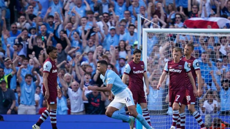 ¡Manchester City es campeón! Gana su cuarta Premier League consecutiva ante el West Ham de Edson Álvarez