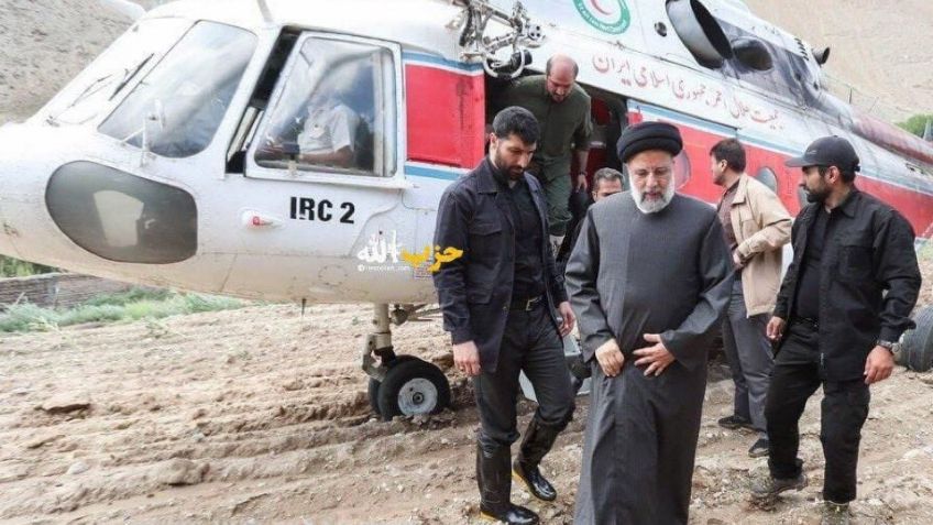 Desaparece presidente de Irán en helicóptero tras aterrizaje forzoso