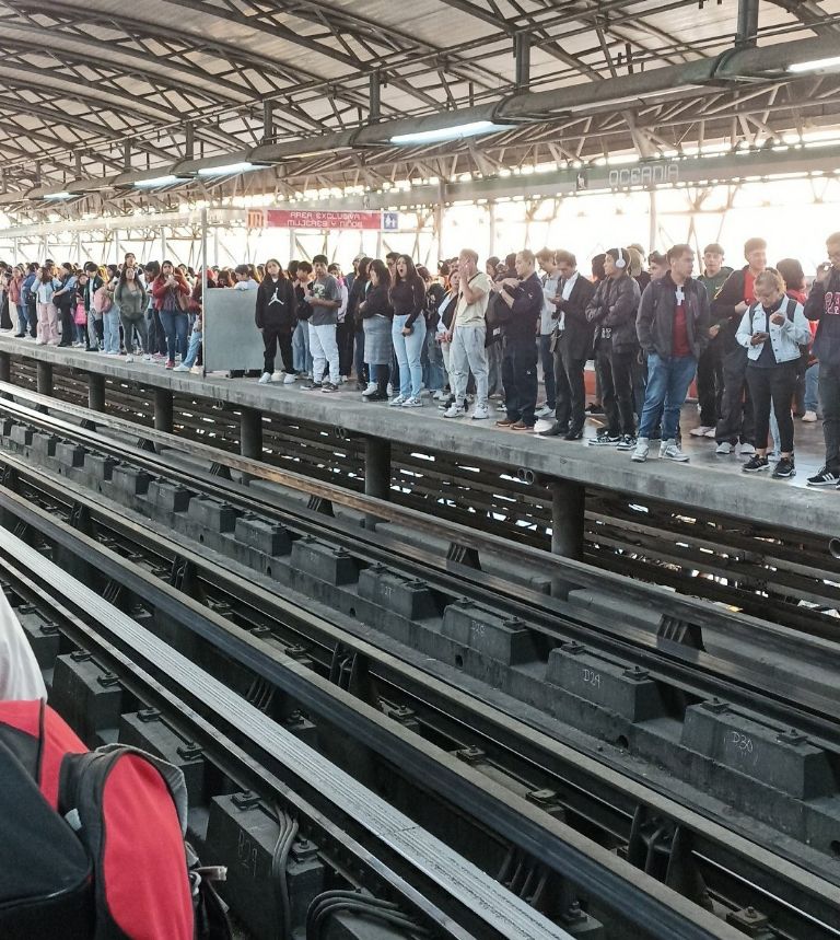 Caos en el Metro de la CDMX