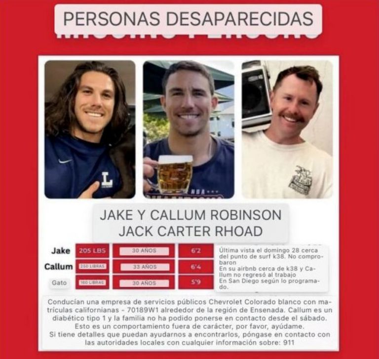 Ficha de búsqueda de extranjeros desaparecidos