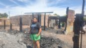 Foto ilustrativa de la nota titulada Sandra pierde su hogar en incendio, solicita apoyo ciudadano