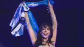 Foto ilustrativa de la nota titulada Danna Paola de nuevo en polémica, pero ahora por portar playera de Argentina