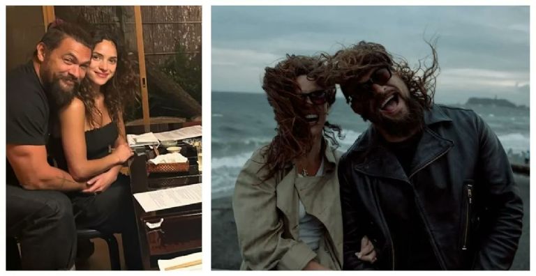 Jason Momoa y Adria Arjona revelan su noviazgo por medio de sus redes