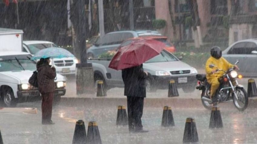 ¡Saca el paraguas! Entidades con lluvias y chubascos HOY lunes 20 de mayo, según Conagua