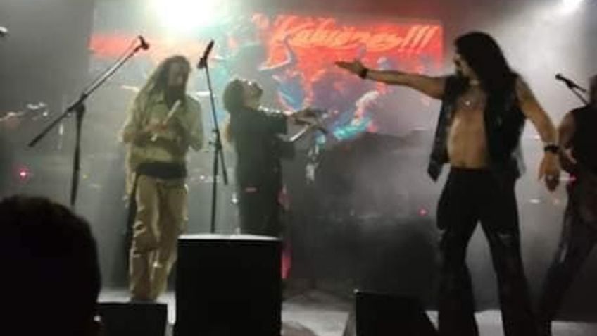 VIDEO: Flautista callejero toca 'Fiesta Pagana' con Kabrönes, exmiembros de Mägo de Oz