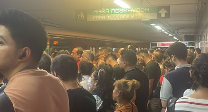 Colapsa la Línea B del Metro por cortes de energía y personas en las vías