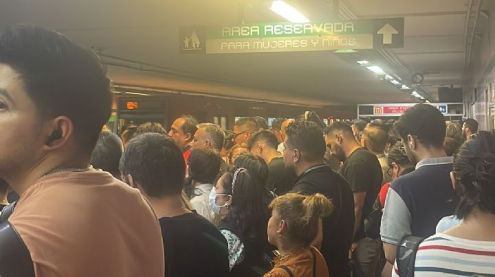 Colapsa la Línea B del Metro por cortes de energía y personas en las vías