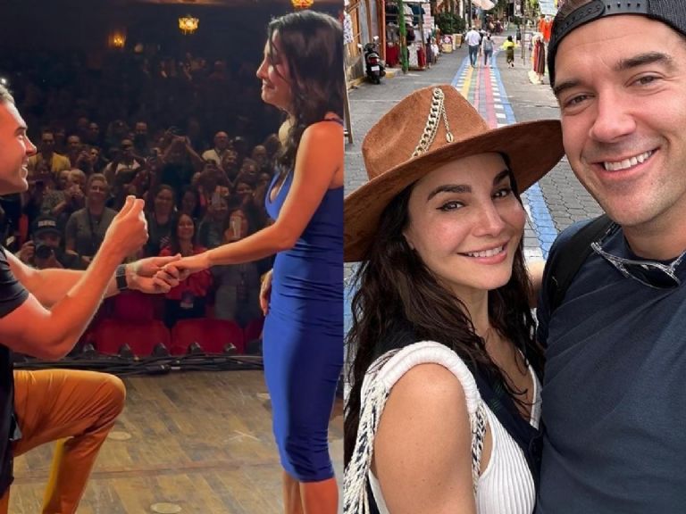 Martha Higareda está buscando lugar para su boda