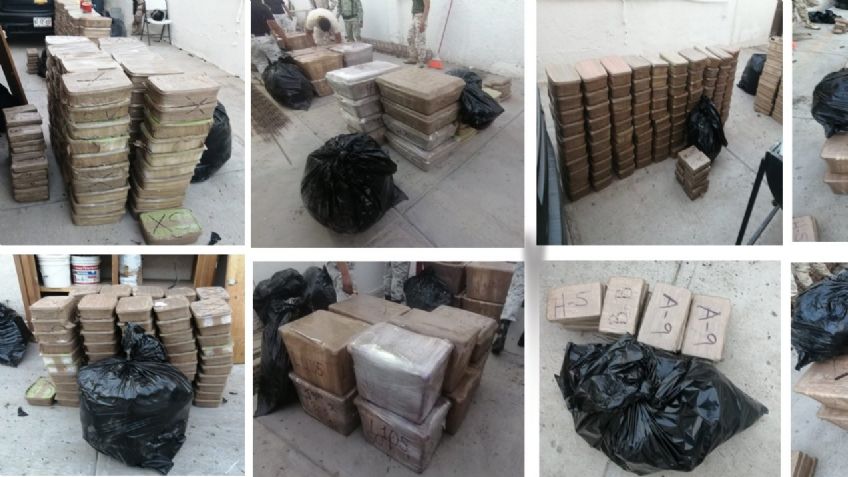 Dan fuerte golpe al narco en Sonora: Cae presunto sicario con más de una tonelada de drogas