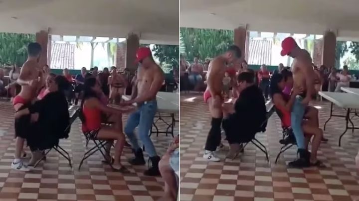 Candidato del PAN-PRI en Michoacán hace evento con show de strippers para mujeres