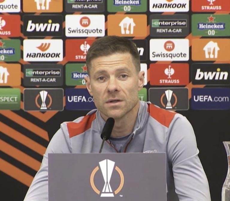 Xabi Alonso, listo para la final de la Europa League