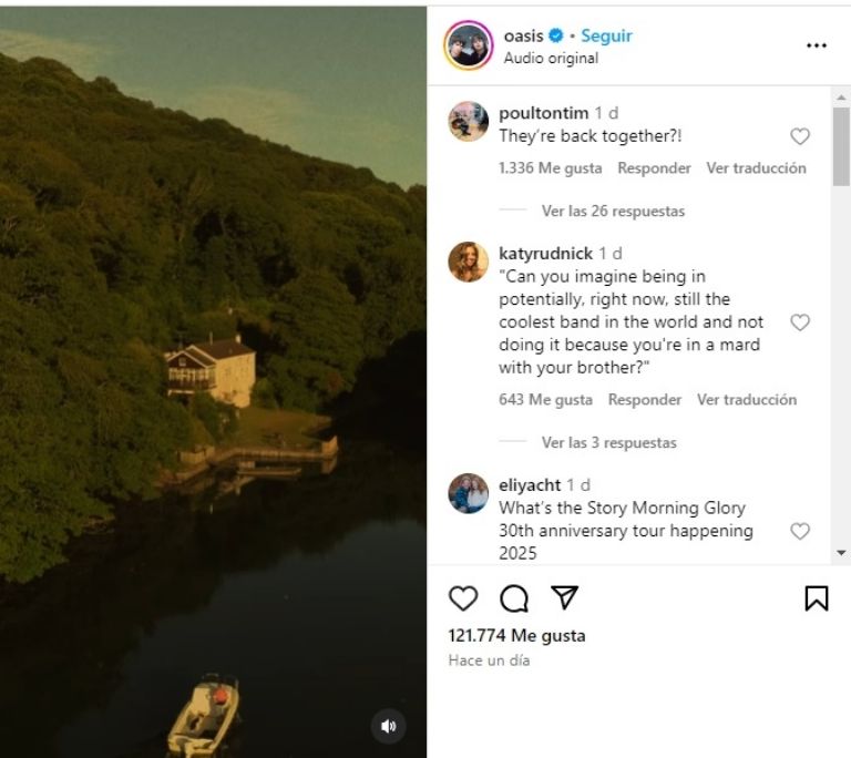 Oasis Publica un Misterioso Video