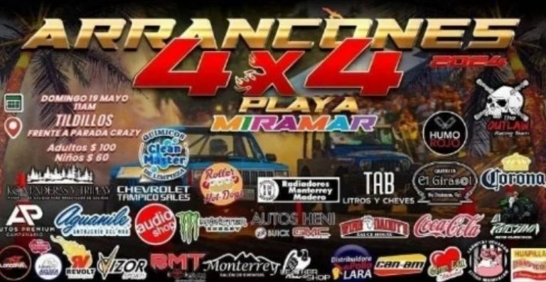 El evento cobraba entradas de 100 y 60 pesos