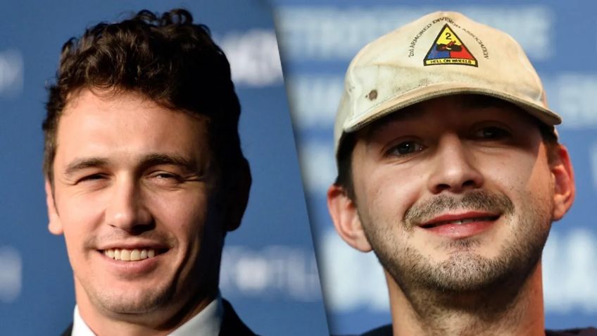 La controvertida reaparición pública de James Franco y Shia LaBeouf desata fuerte polémica