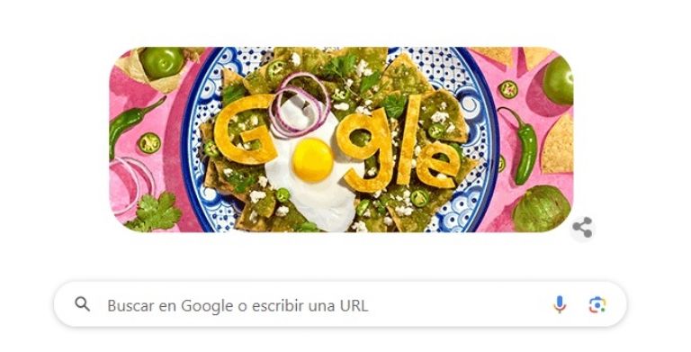 Así es el 'doodle' en el buscador