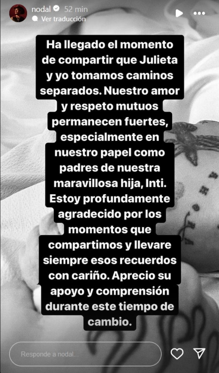 Cazzu rompe el silencio sobre su ruptura con Nodal