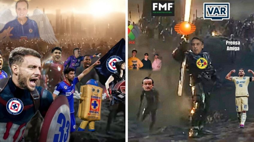 Clausura 2024: Los memes que dejó el empate de Cruz Azul y América en la final de ida