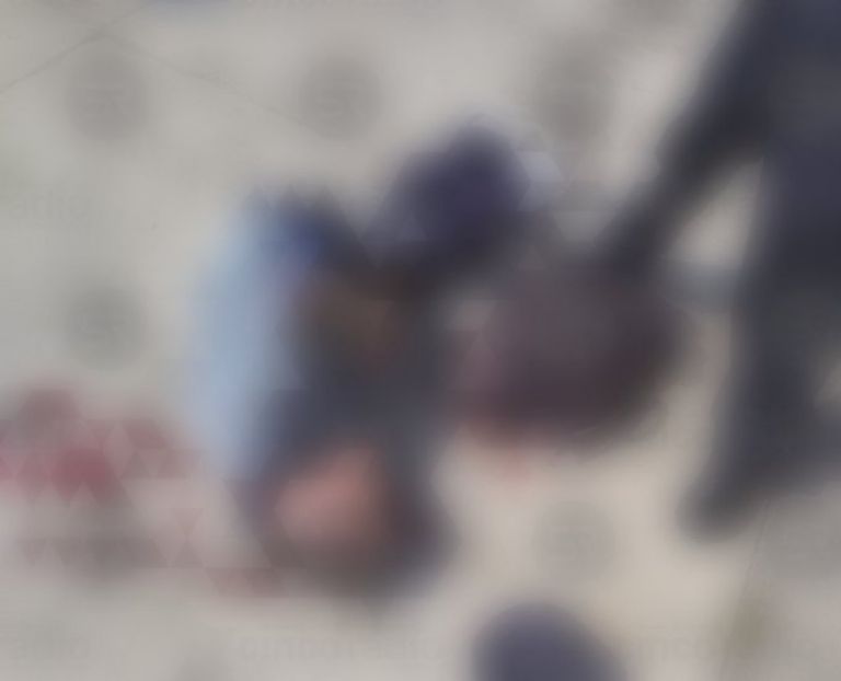 Hombre acaba con su vida en plena calle de Apizaco, Tlaxcala. Foto: Facebook