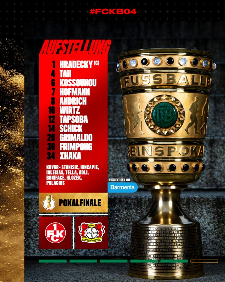 Bayer Leverkusen Pokal final