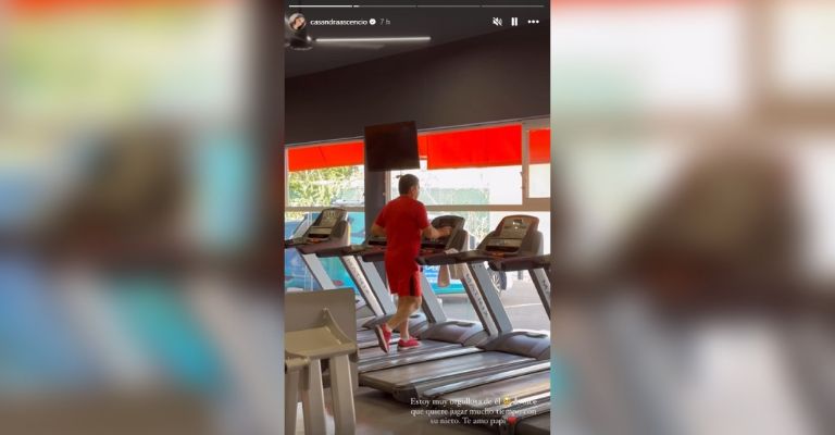 Casandra Ascencio presume que su padre espera con ánimos a su hijo