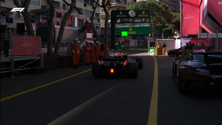 Sergio Pérez fracasa en Clasificación del GP de Mónaco; saldrá 18 y Ferrari se luce