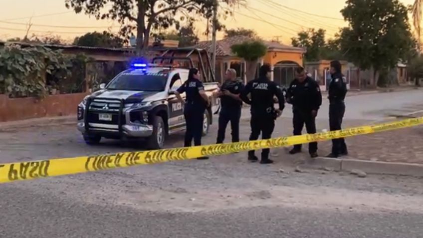 Balacera y persecución deja daños materiales y un hombre herido al sur de Ciudad Obregón