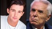 Foto ilustrativa de la nota titulada Drake Bell es encantado por Enrique Guzmán, pero sus fans le lanzan advertencia