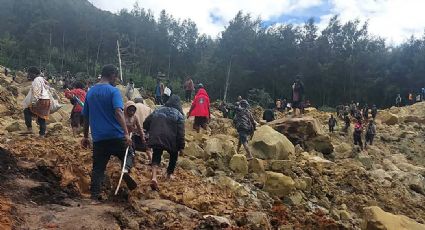 Deslave de tierra en Nueva Guinea sepulta una aldea completa; habría 670 muertos