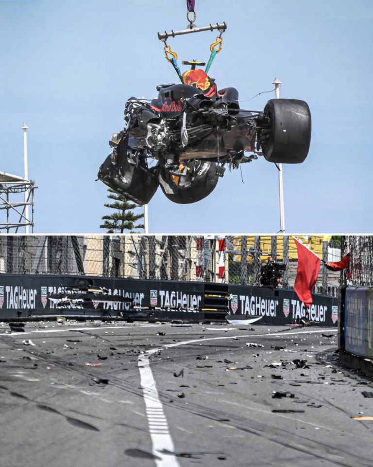 Accidente de Sergio Pérez en Mónaco