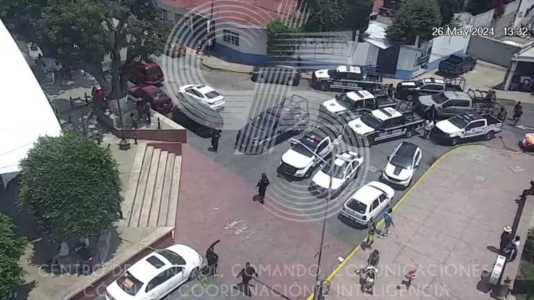 Disparos durante evento de Valentín Meléndez, candidato a presidente municipal de Teolocholco