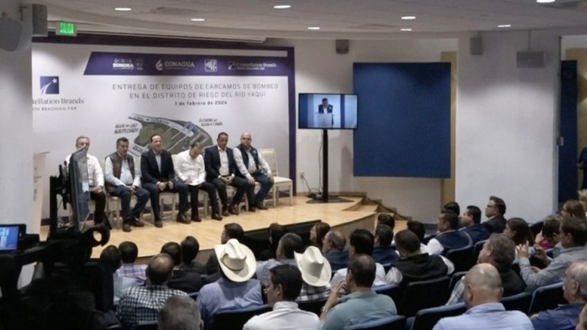 Constellation Brands eficientiza el uso del agua en Cajeme con el uso de cárcamos