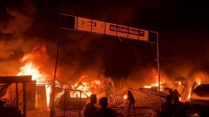 Israel responde con ataque aéreo y fallecen 35 refugiados; en su mayoría mujeres y niños