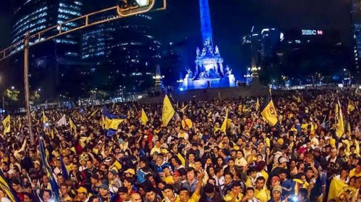América campeón: 80 mil personas celebraron la 15 en el Ángel de la Independencia