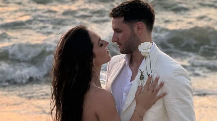 FOTOS: Santiago Giménez se casa con su novia actriz en las playas de Punta Mita