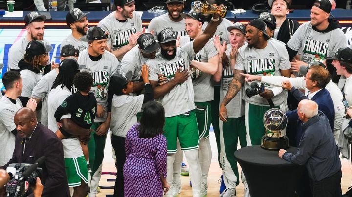 Los Celtics de Boston son el primer equipo finalista de la NBA; barrieron a los Pacers