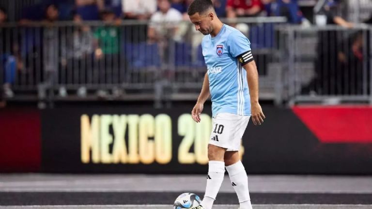 Complicado debut de Hazard en el Mundial de la Kings League