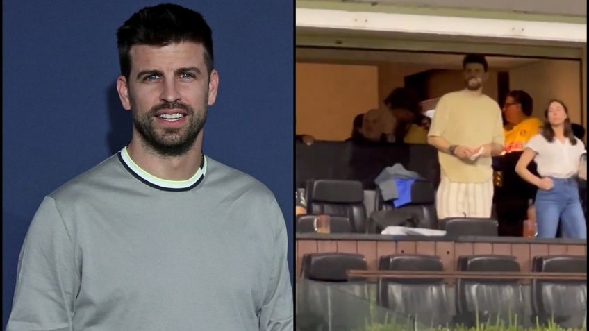VIDEO: Gerard Piqué sorprende a fans en partido del América vs Cruz Azul de la Liga MX