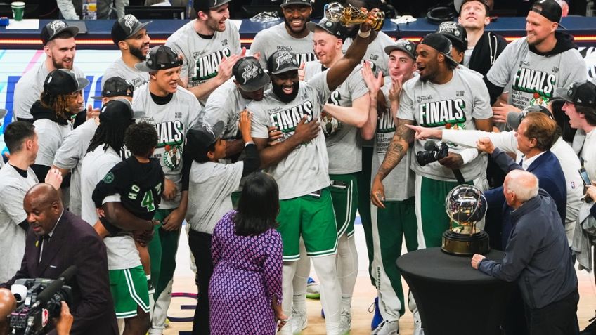 Los Celtics de Boston son el primer equipo finalista de la NBA; barrieron a los Pacers