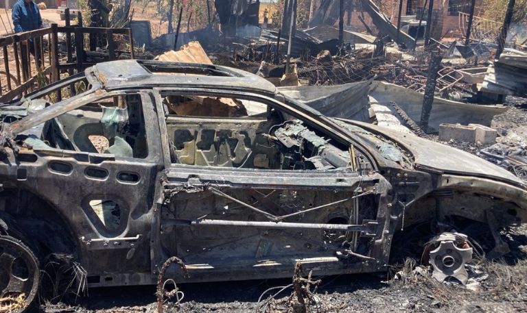 Incendio consume más de 6 casas en Pueblo Yaqui